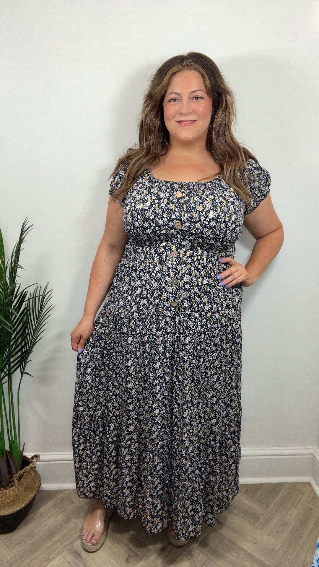 Fia Floral Maxi Dress