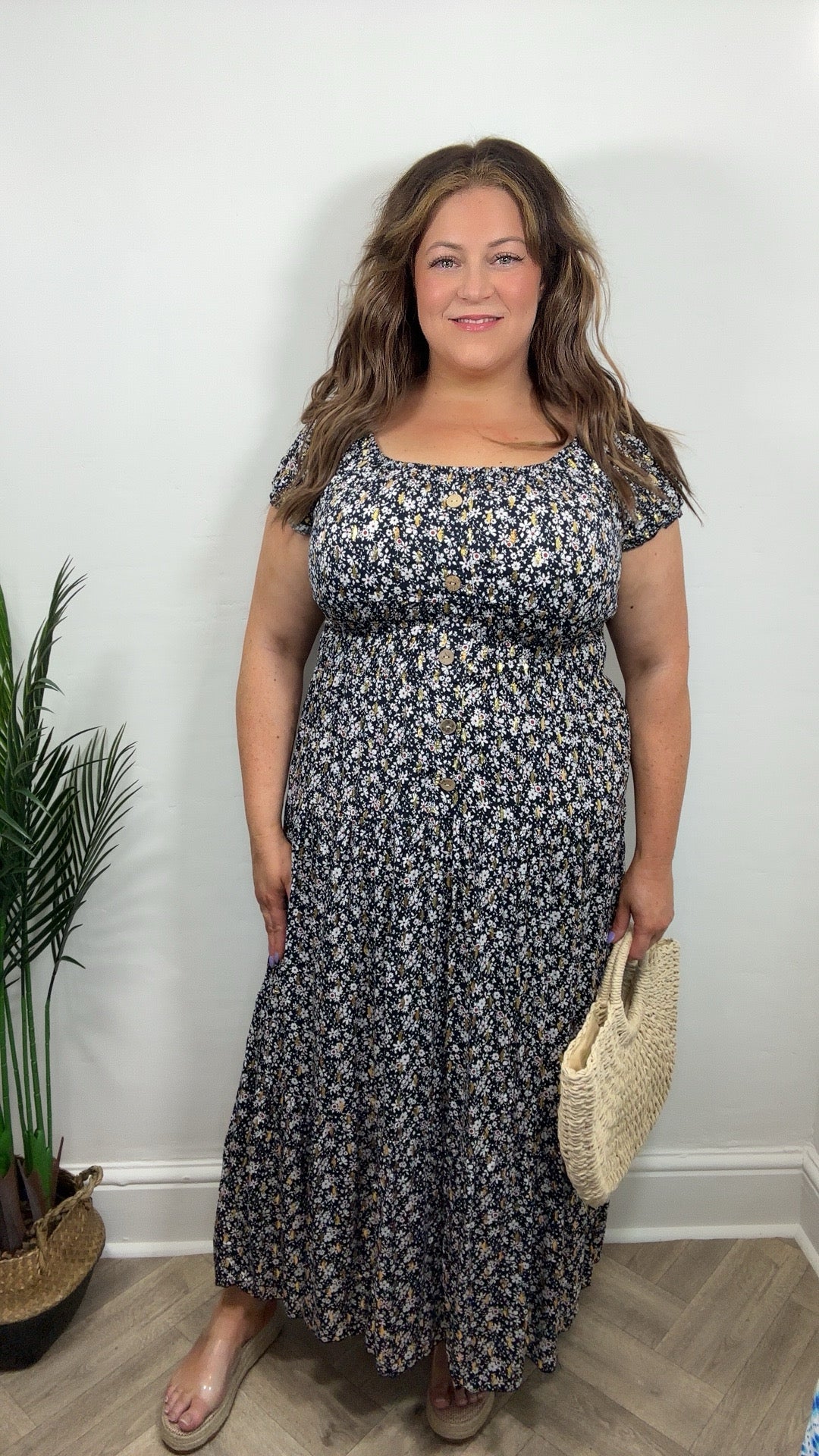 Fia Floral Maxi Dress