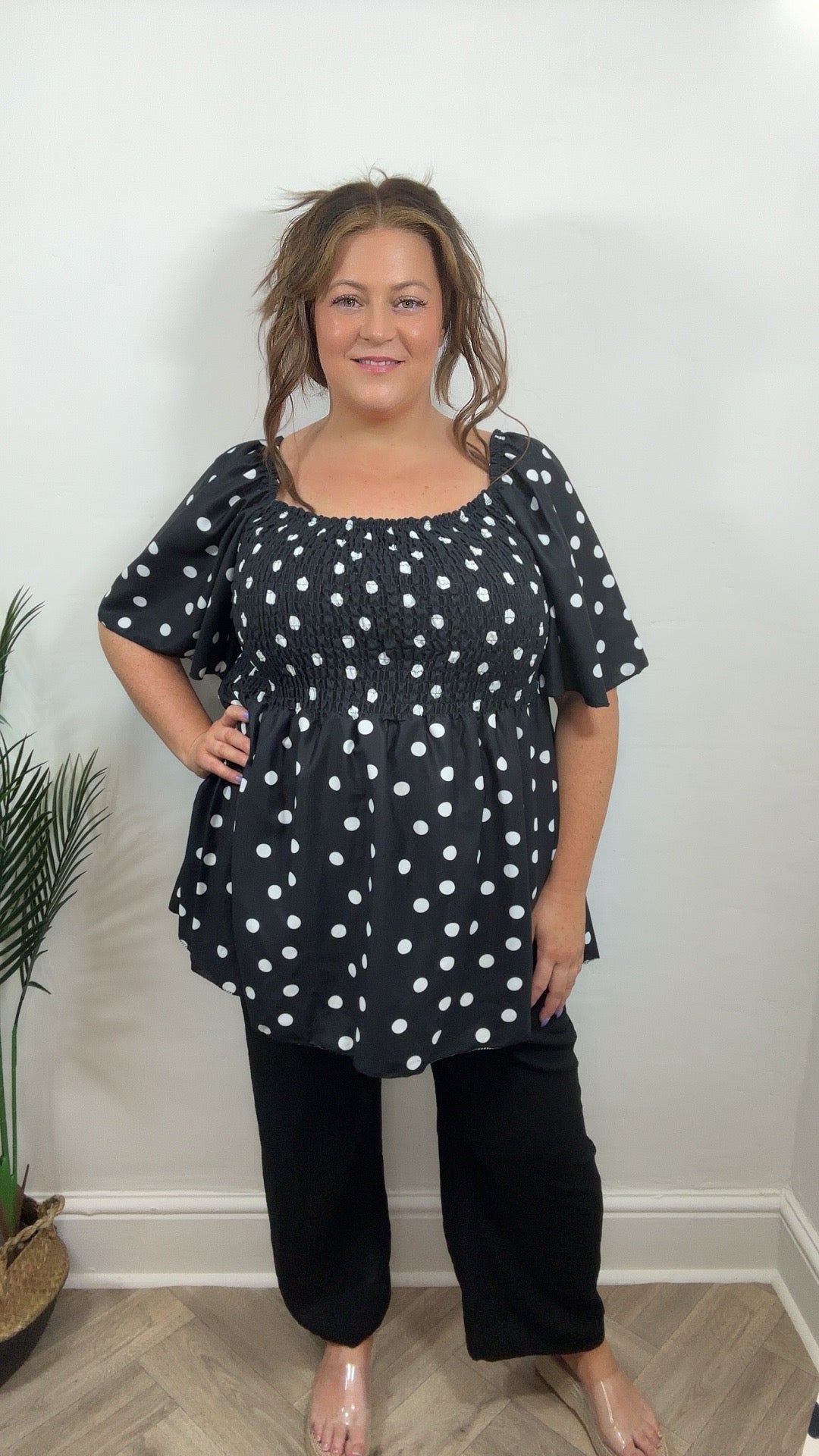 Polly Polka Top