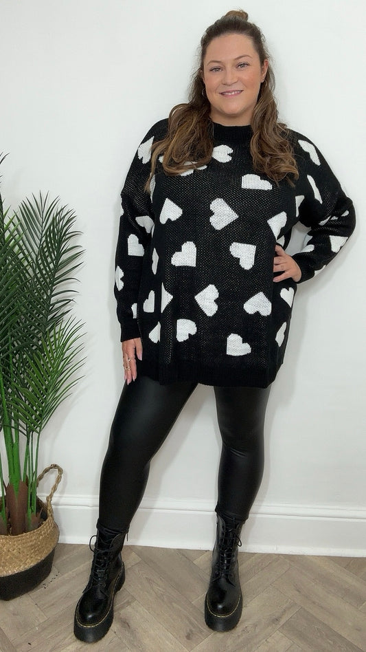 Amelia Heart Jumper