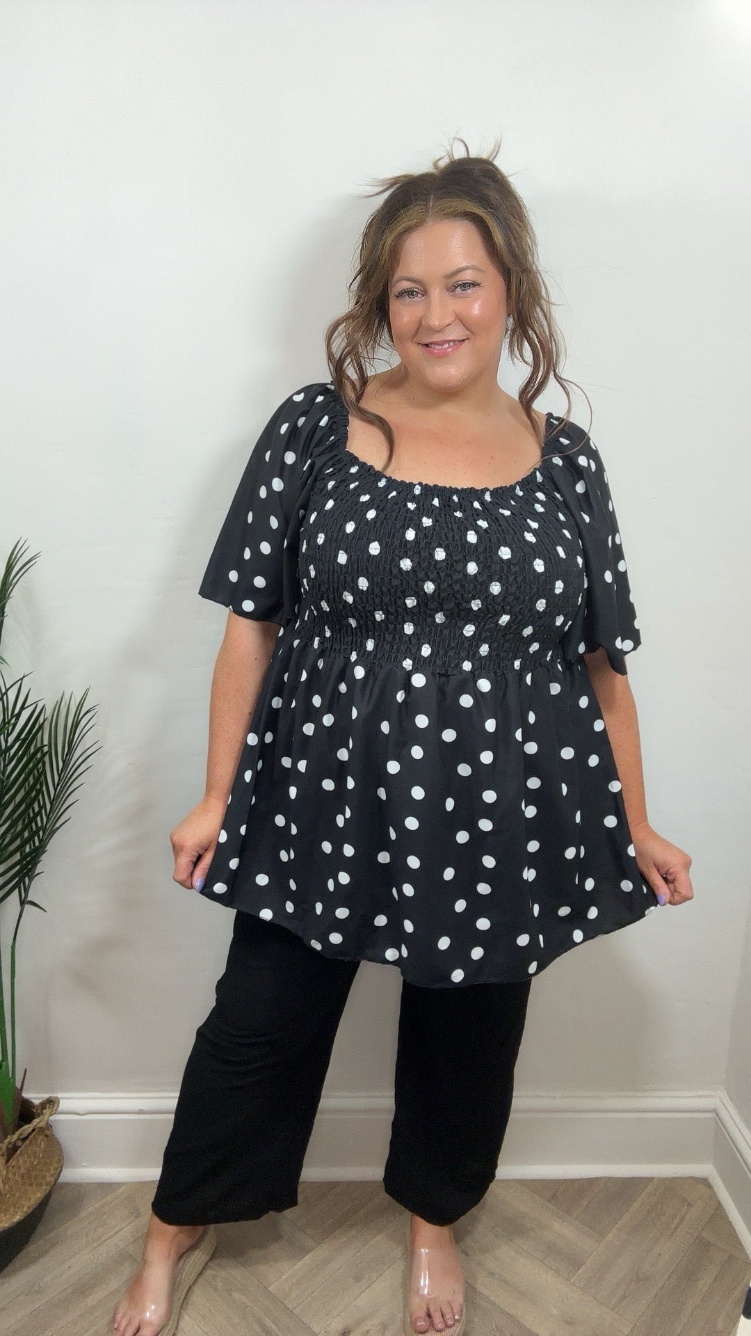 Polly Polka Top