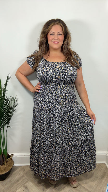 Fia Floral Maxi Dress