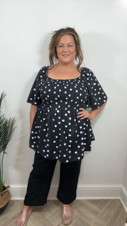 Polly Polka Top