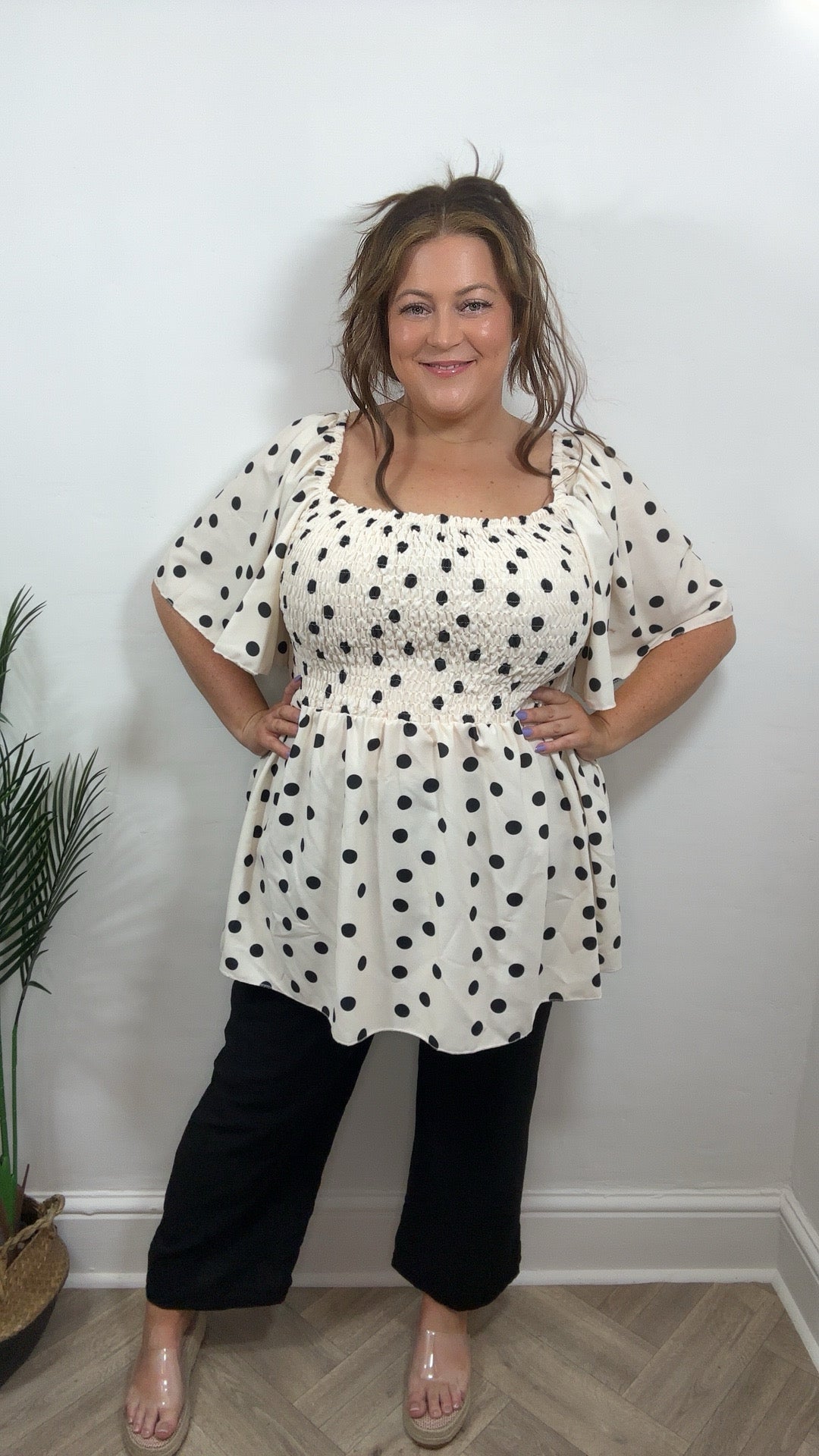 Polly Polka Top