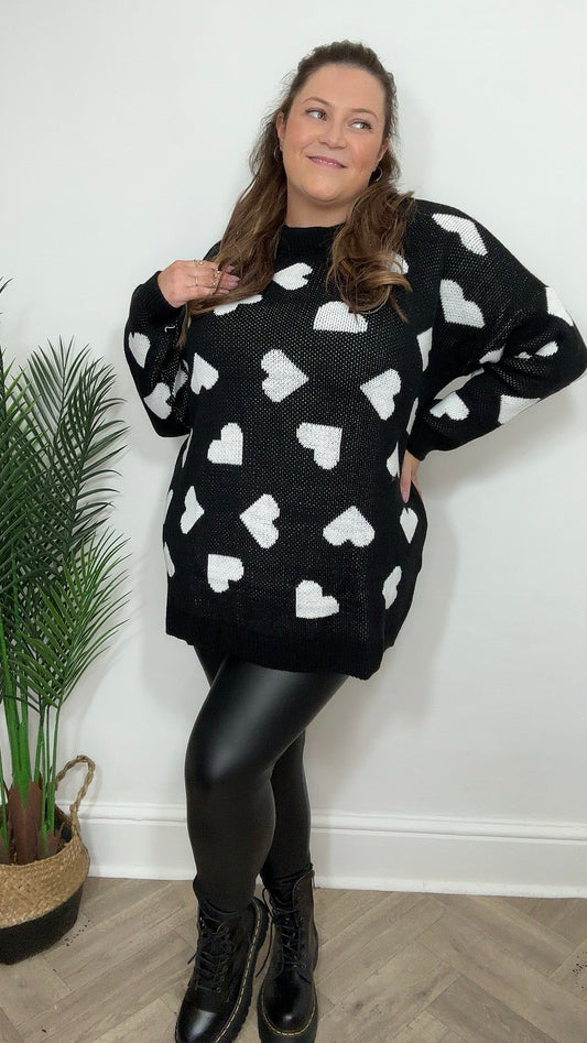 Amelia Heart Jumper