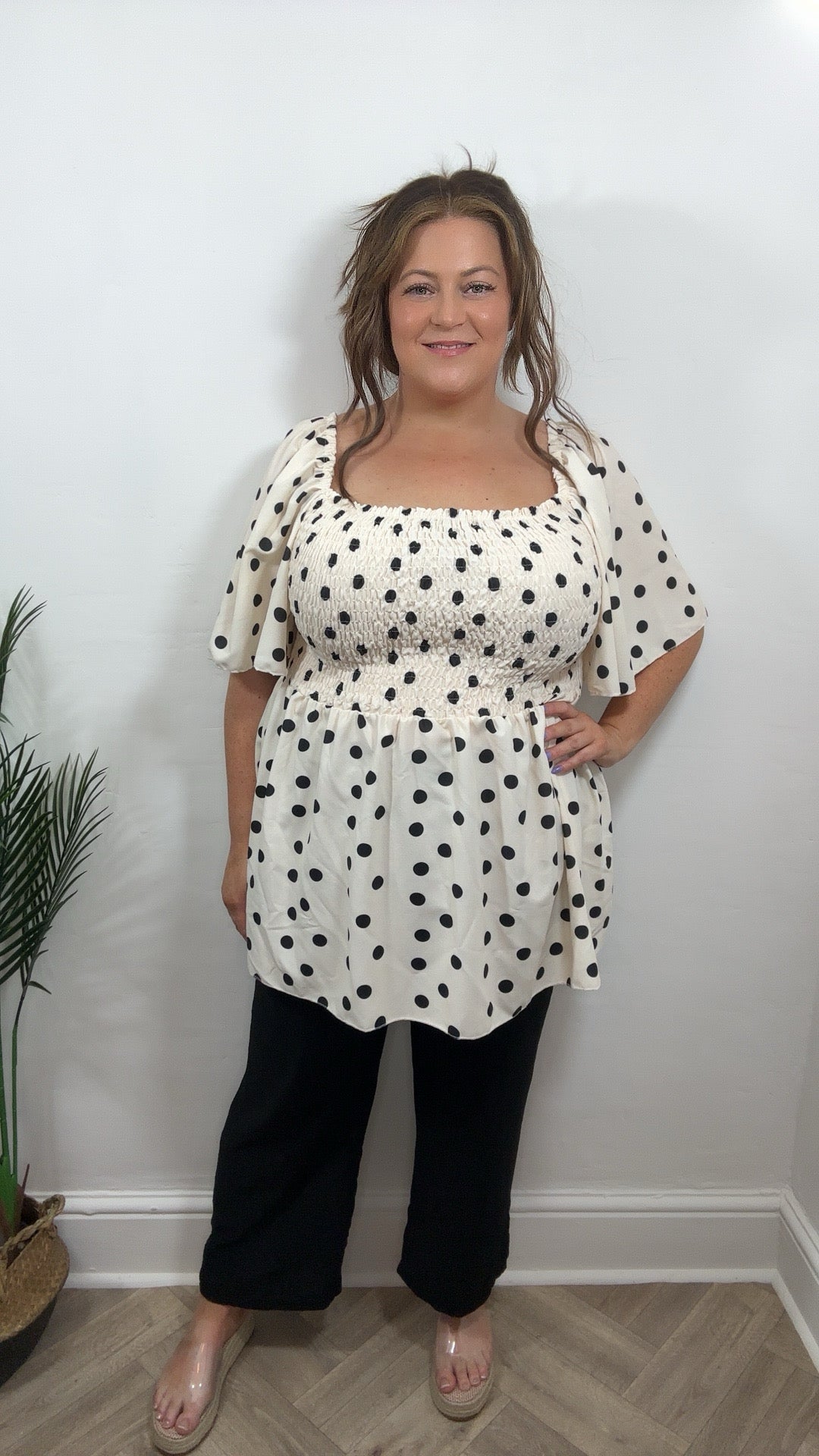 Polly Polka Top