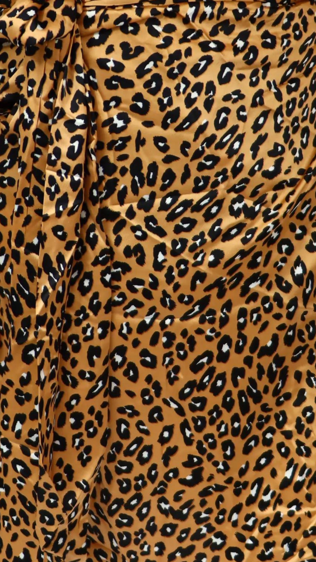 Chloe Leopard Print Wrap Skirt